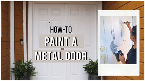 can you paint outdoors on metal